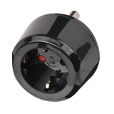 Tinklo perėjimas 220V India (South Africa) → EU juodas Brennenstuhl